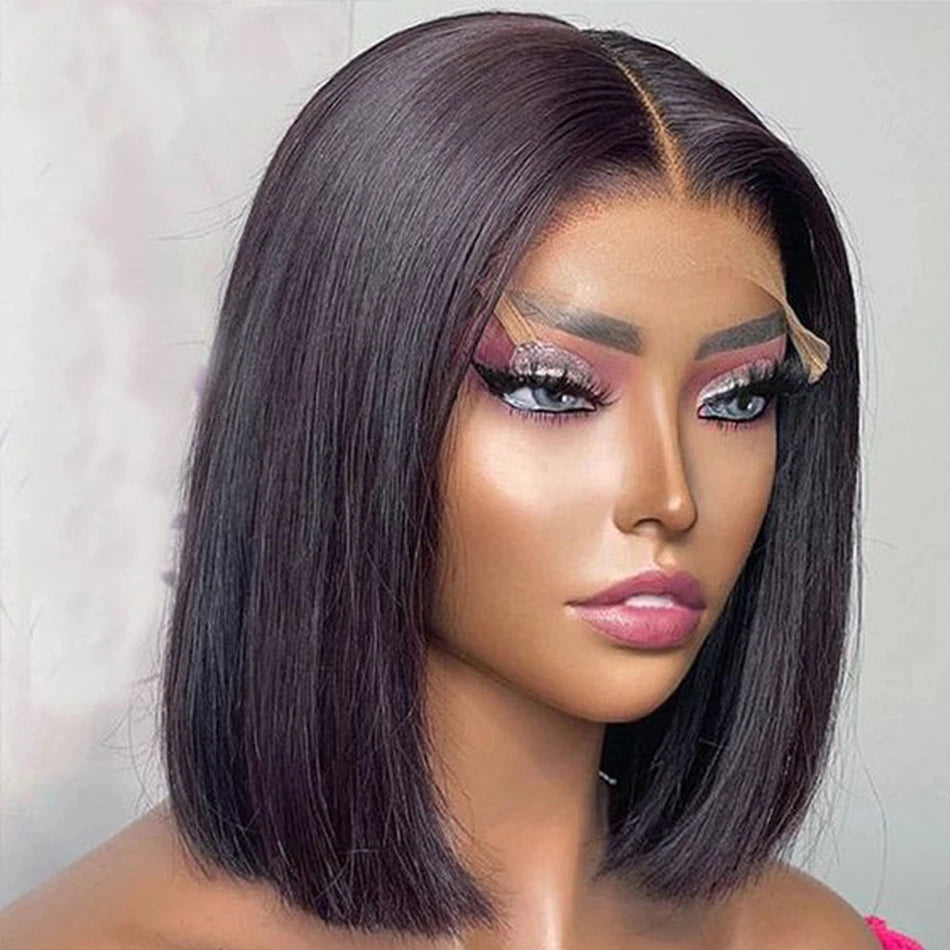 "Bob Wig" Human Hair Lace Front