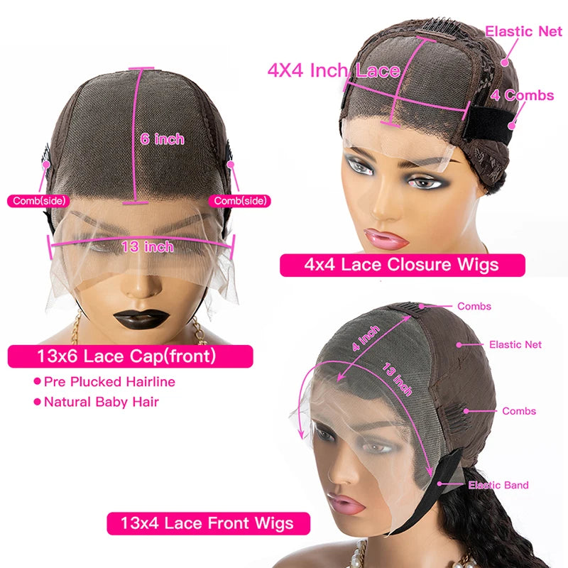 "Reddish Brown Kinky" Wig