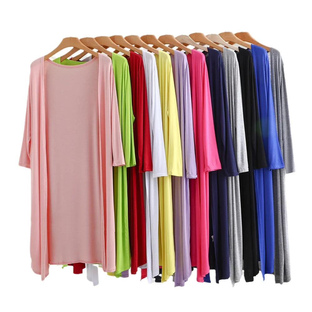 Margaret Modal Long Female Cardigan