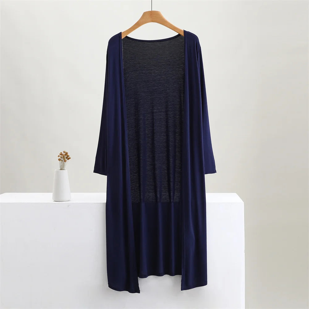 Margaret Modal Long Female Cardigan