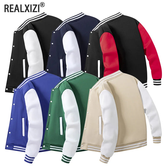 Men's Athletic Leisure Baseball Jacket
