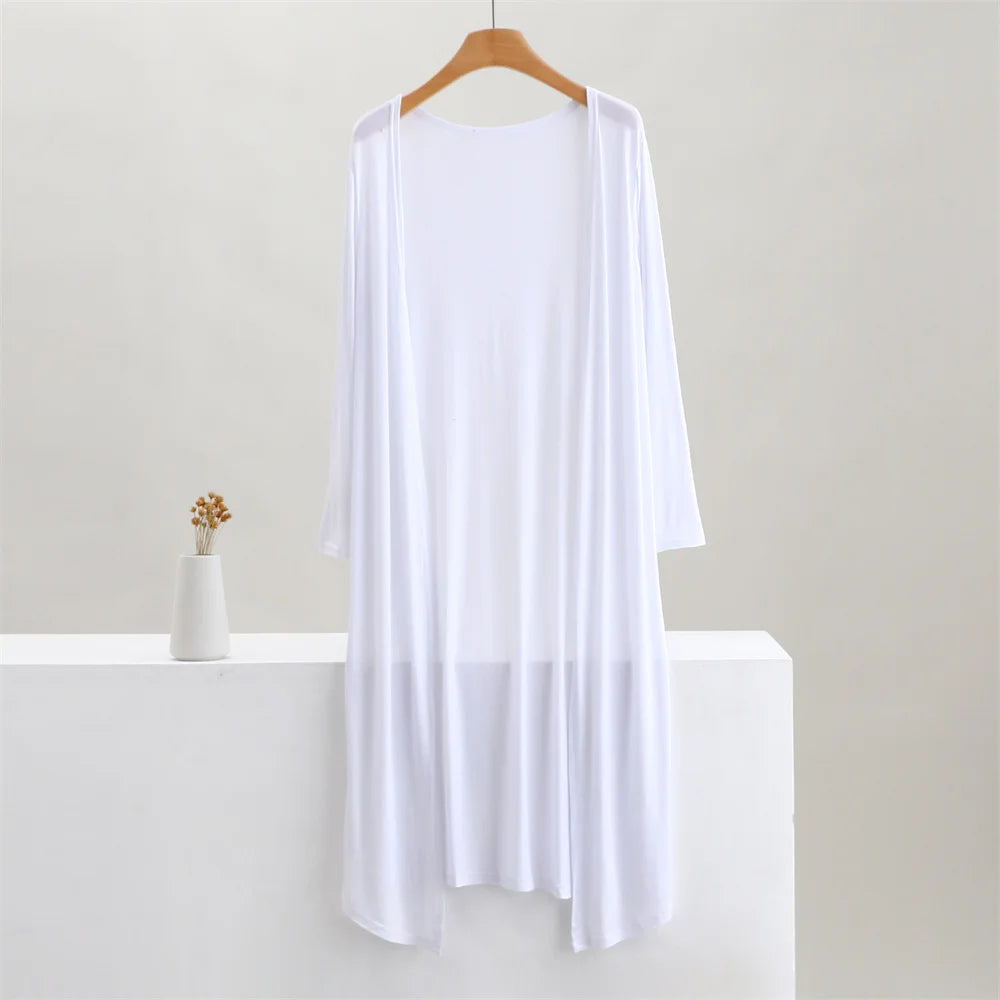 Margaret Modal Long Female Cardigan