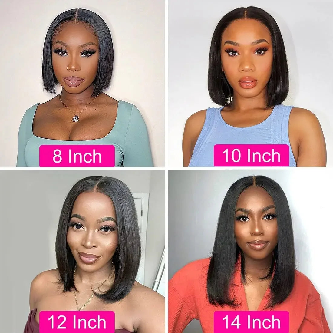 "Brazilian Bone Straight" Bundles