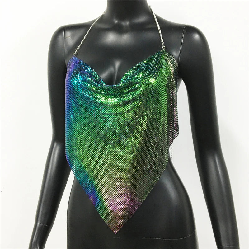 "Sexy Sequins" Crop Top