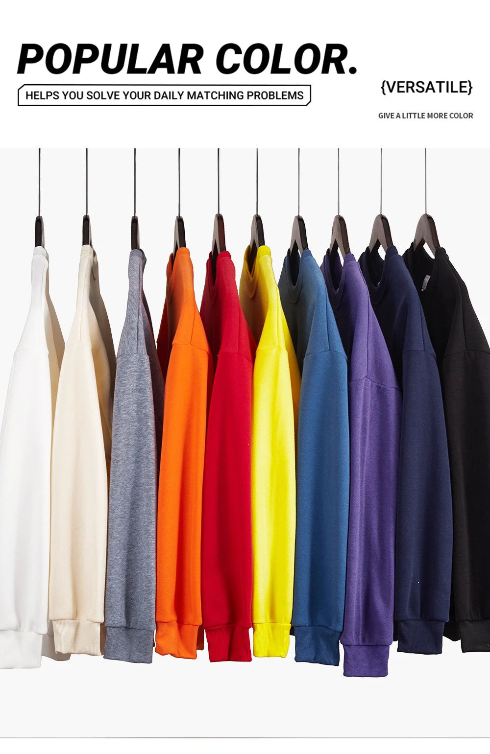 Basic Autumn Fleece Sweat