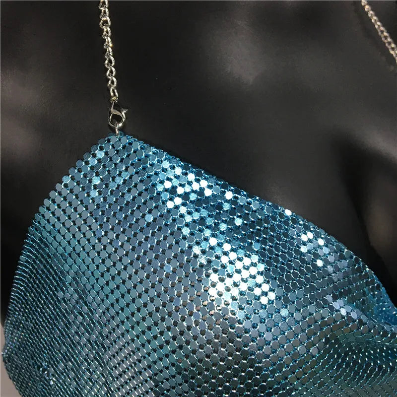 "Sexy Sequins" Crop Top