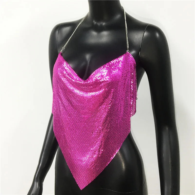 "Sexy Sequins" Crop Top