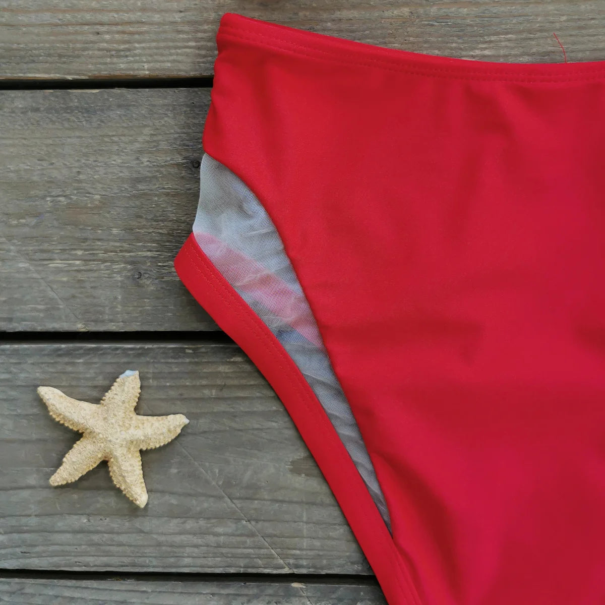 "'25 High Waist" Brazilian Bikini Set