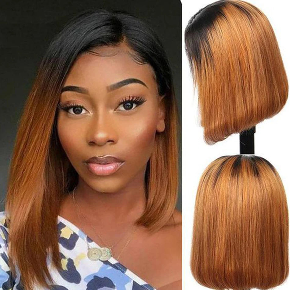 "Bob Wig" Human Hair Lace Front