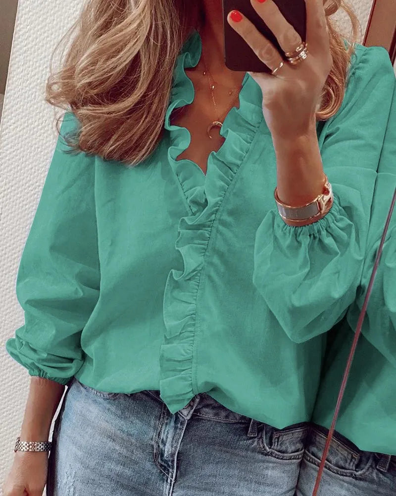 Women's Summer Ruffle Sleeve