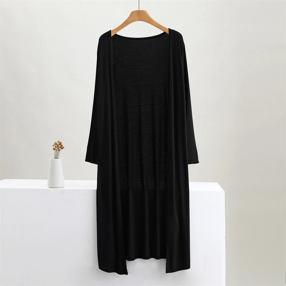 Margaret Modal Long Female Cardigan