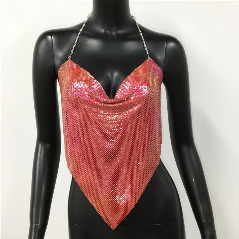 "Sexy Sequins" Crop Top