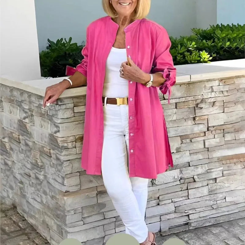 Women's Fashionable Lapel Cardigan