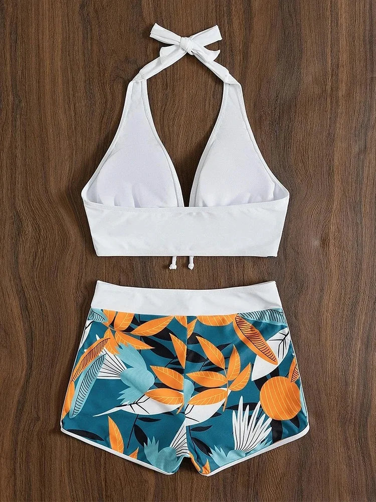 Heather's Halter Bikini Set