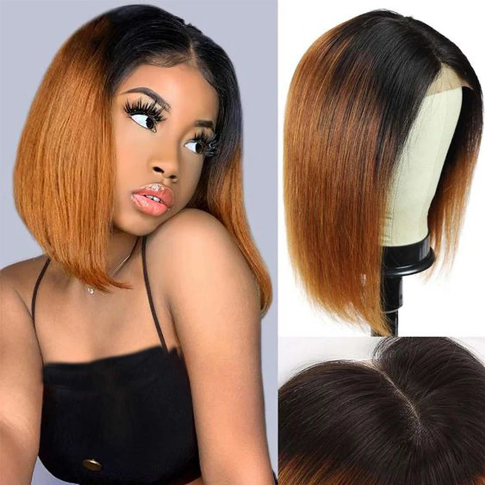 "Bob Wig" Human Hair Lace Front