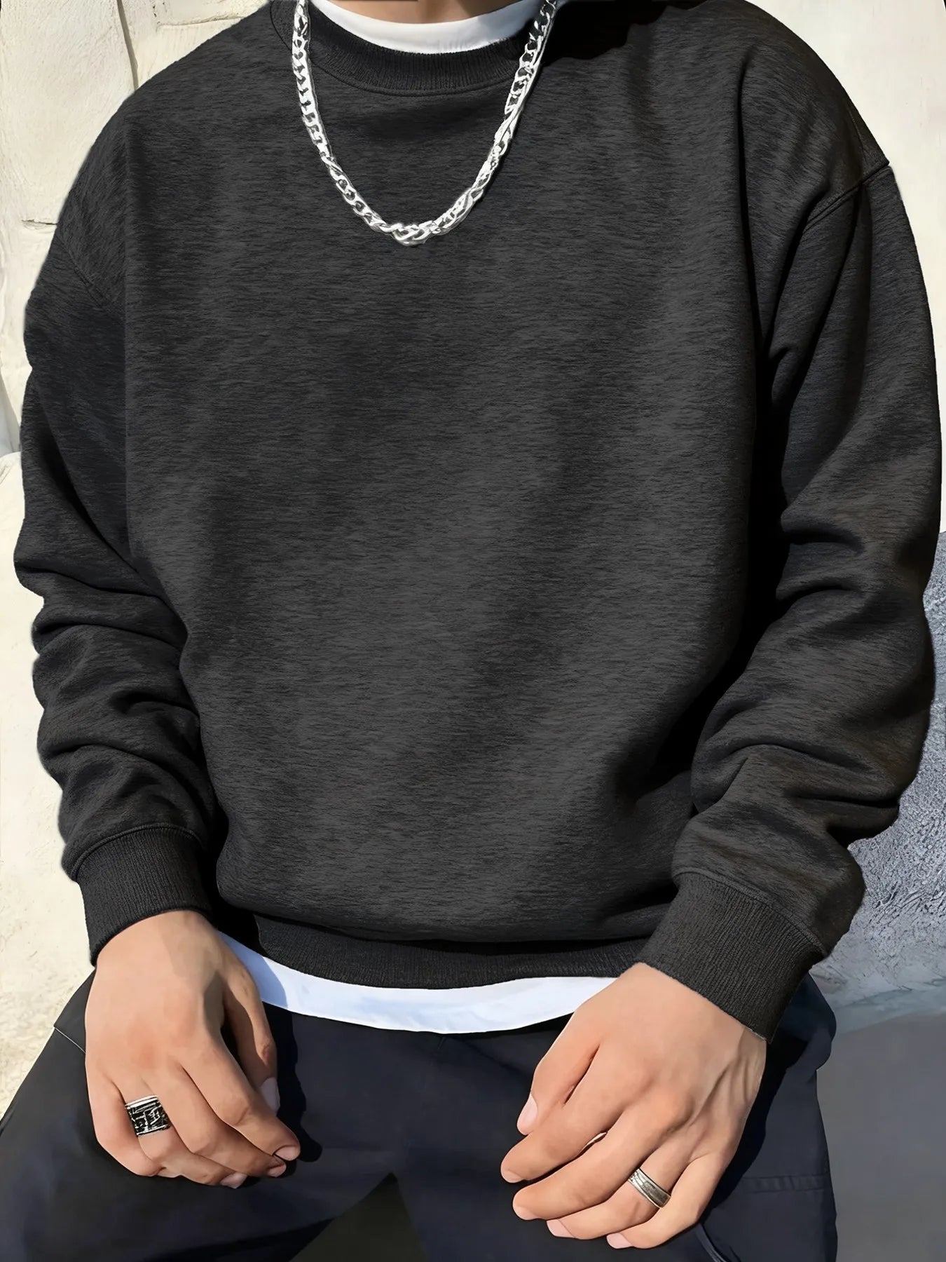 Basic Autumn Fleece Sweat