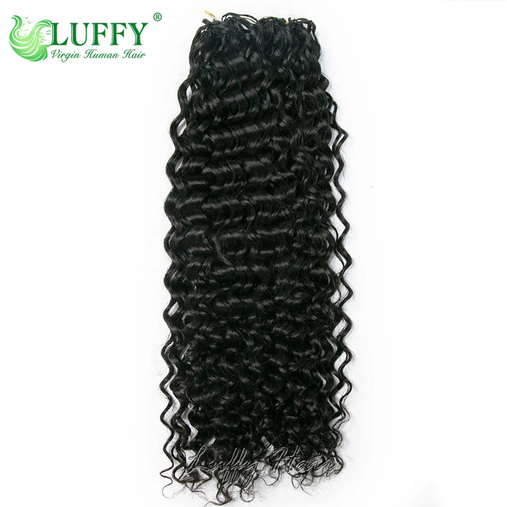 Water Wave Knotless Crochet Extensions *Burmese Hair*