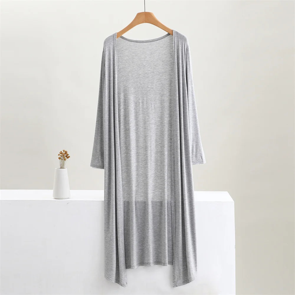Margaret Modal Long Female Cardigan