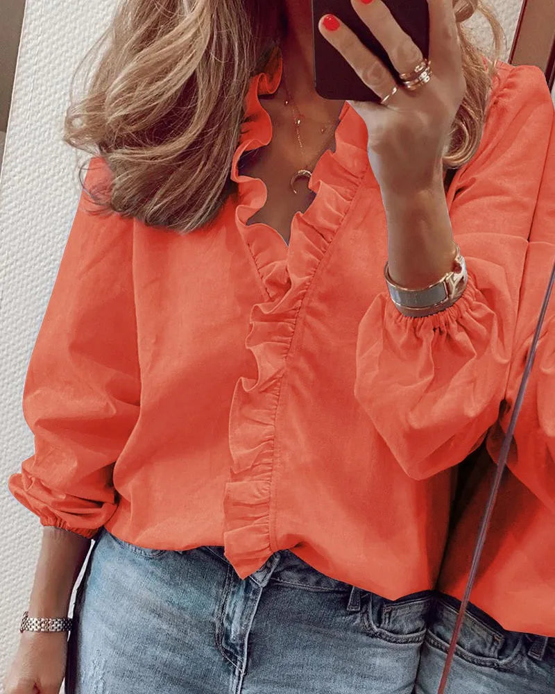 Women's Summer Ruffle Sleeve