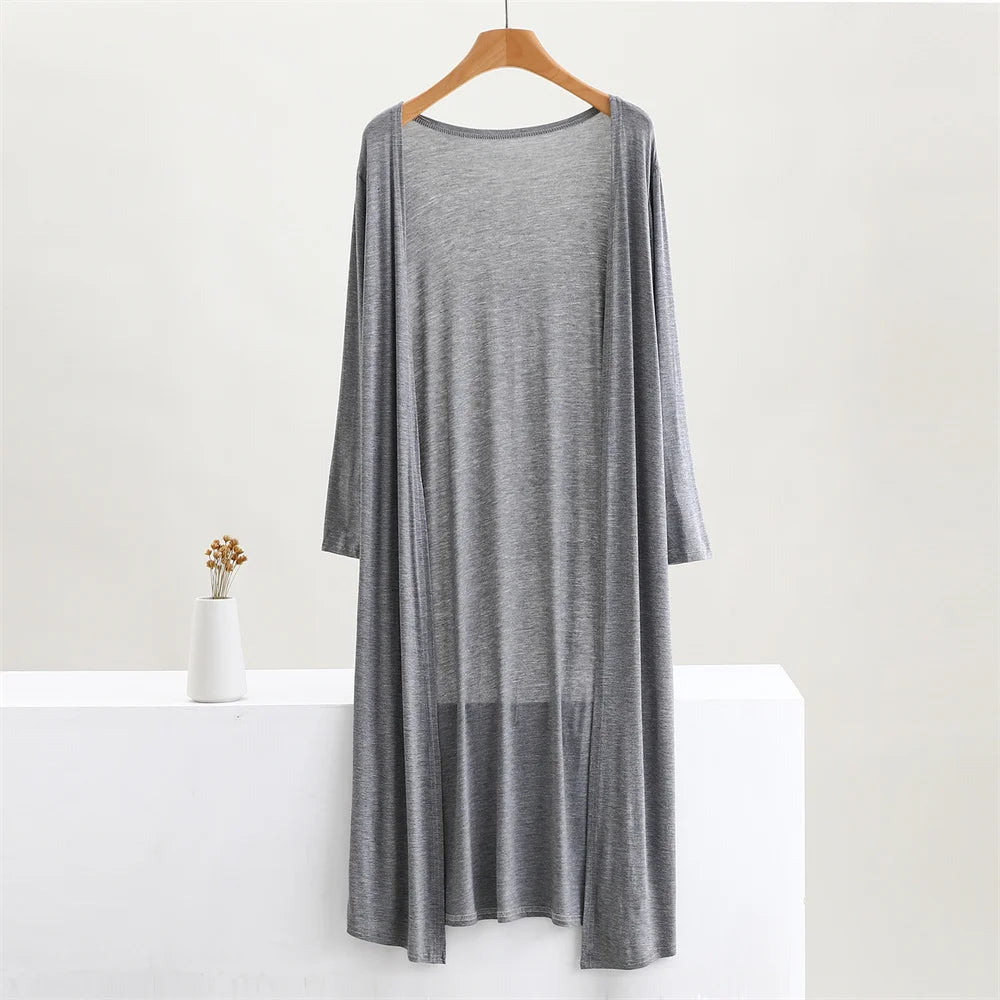 Margaret Modal Long Female Cardigan