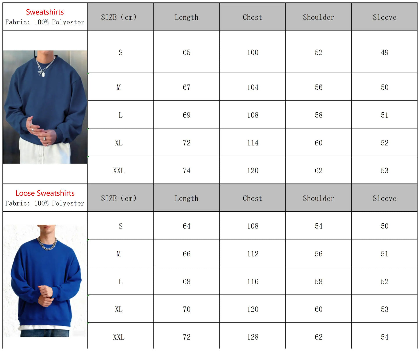 Oversized Casual Fashion Street Sweatshirts