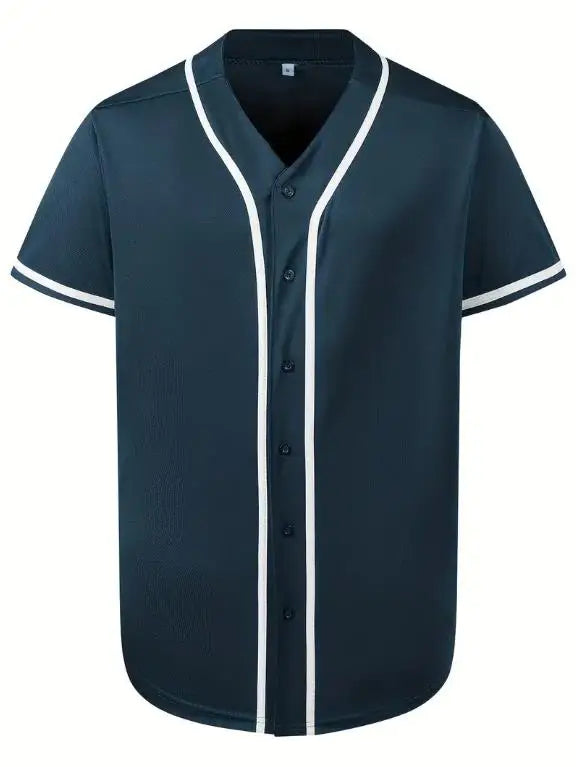 Men's Athletic Blank Baseball Jerseys