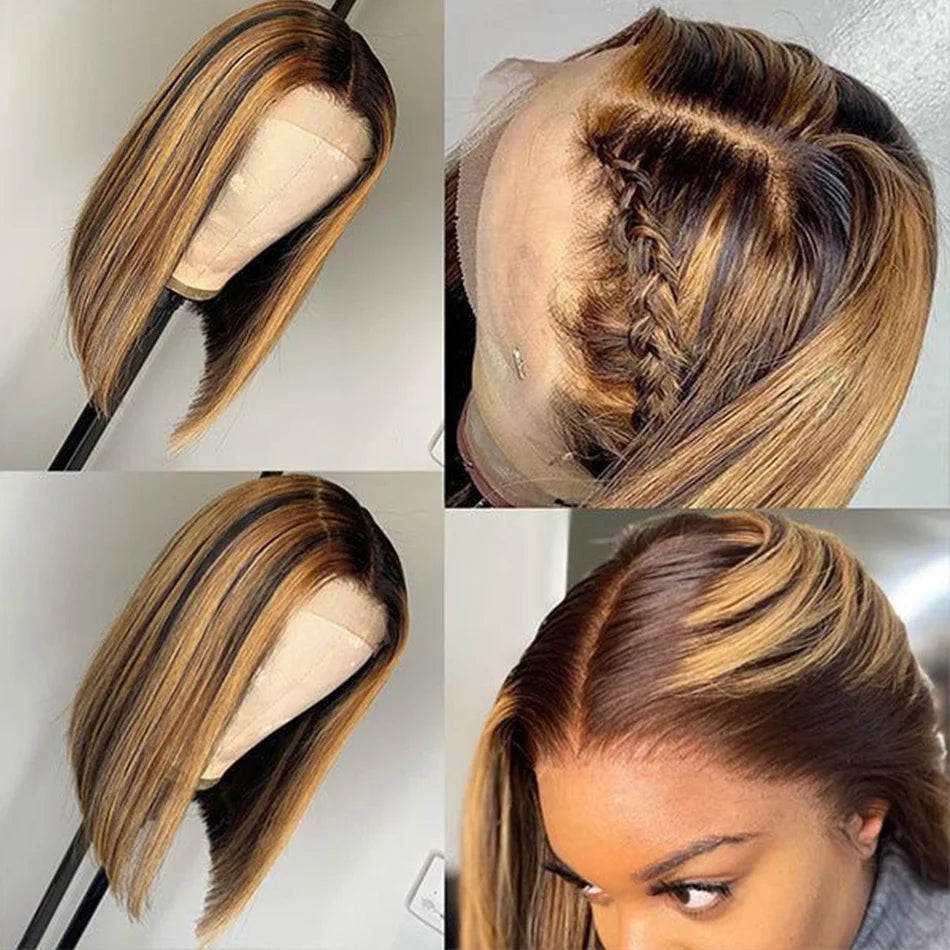 "Bob Wig" Human Hair Lace Front