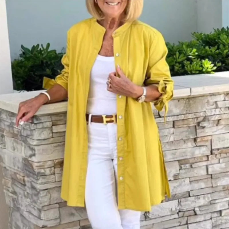 Women's Fashionable Lapel Cardigan