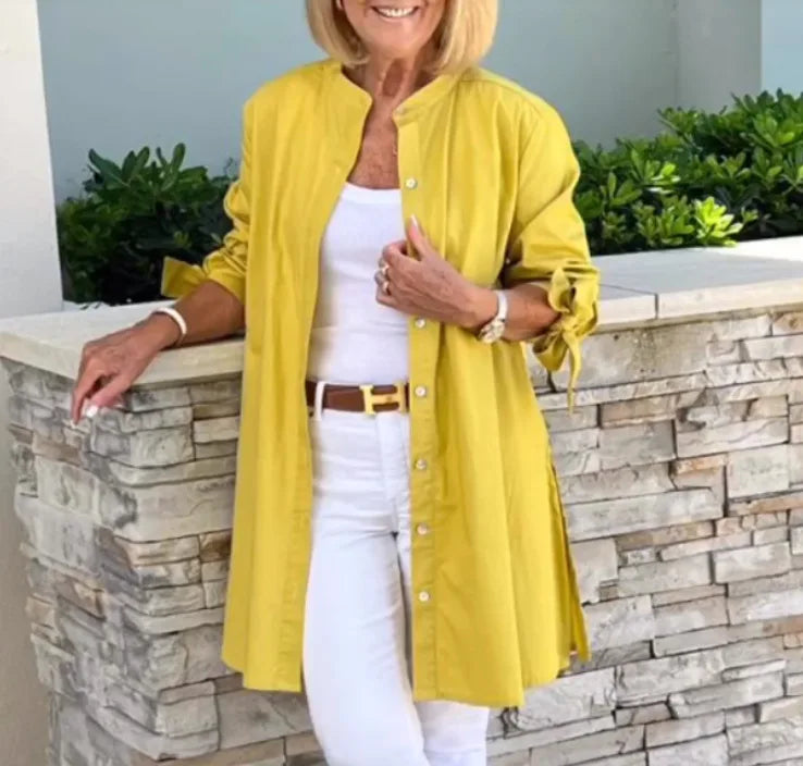 Women's Fashionable Lapel Cardigan