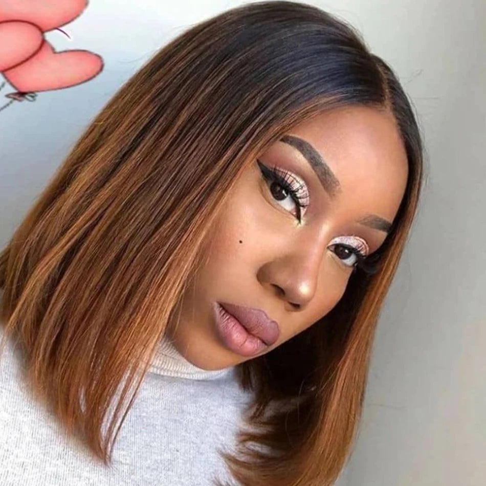 "Bob Wig" Human Hair Lace Front