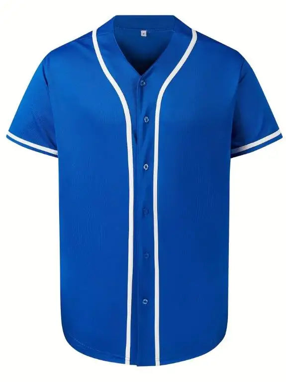 Men's Athletic Blank Baseball Jerseys