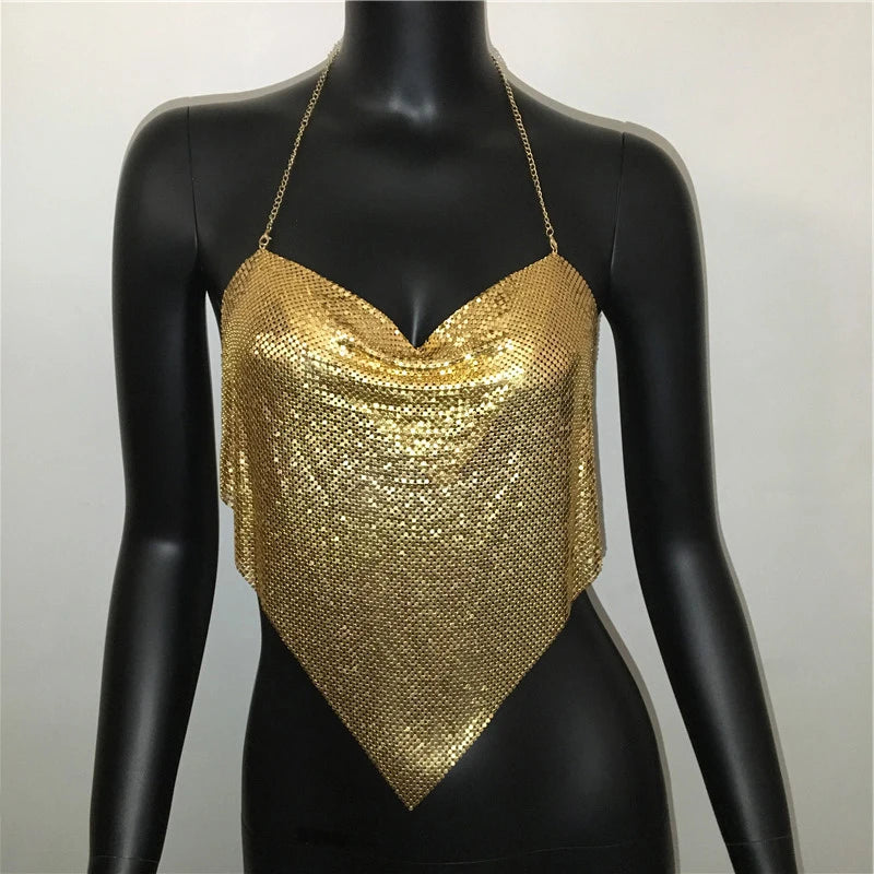 "Sexy Sequins" Crop Top