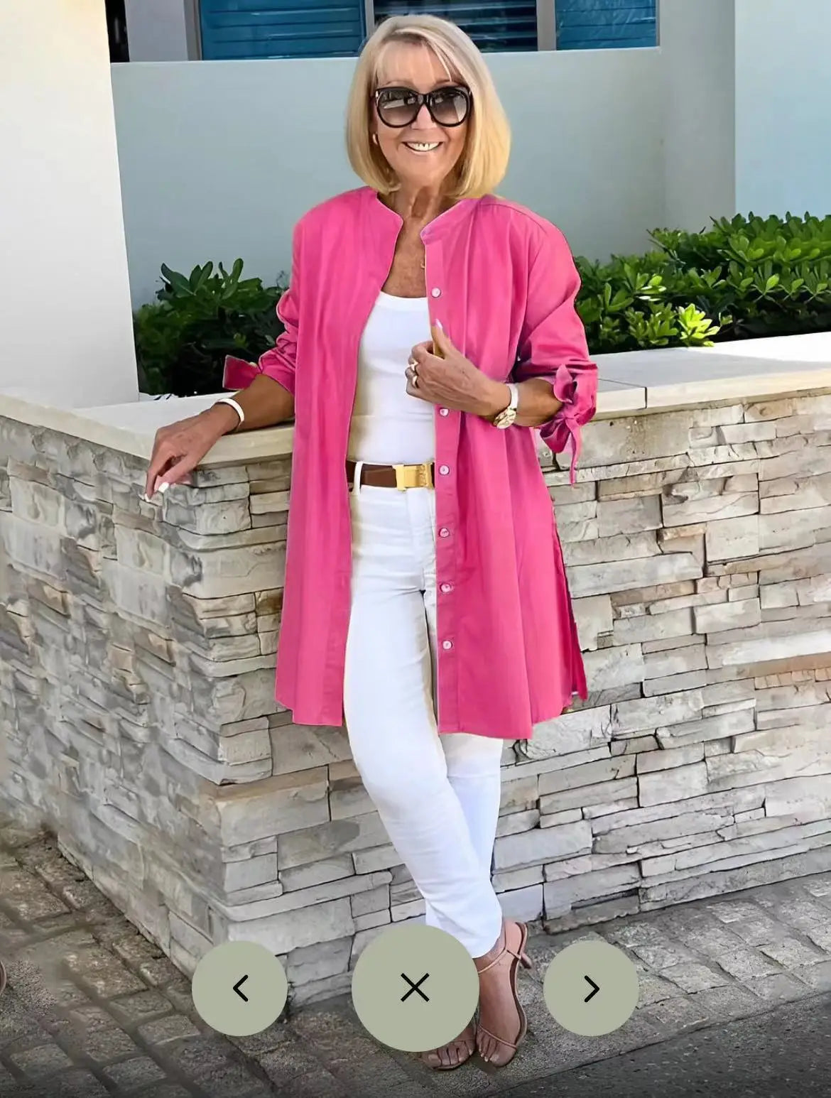 Women's Fashionable Lapel Cardigan