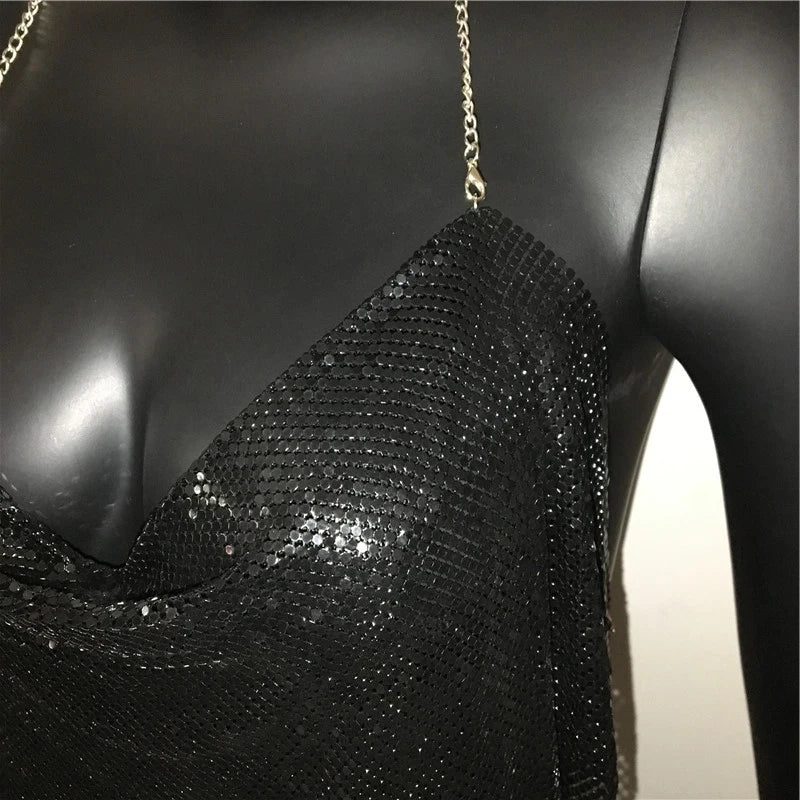 "Sexy Sequins" Crop Top