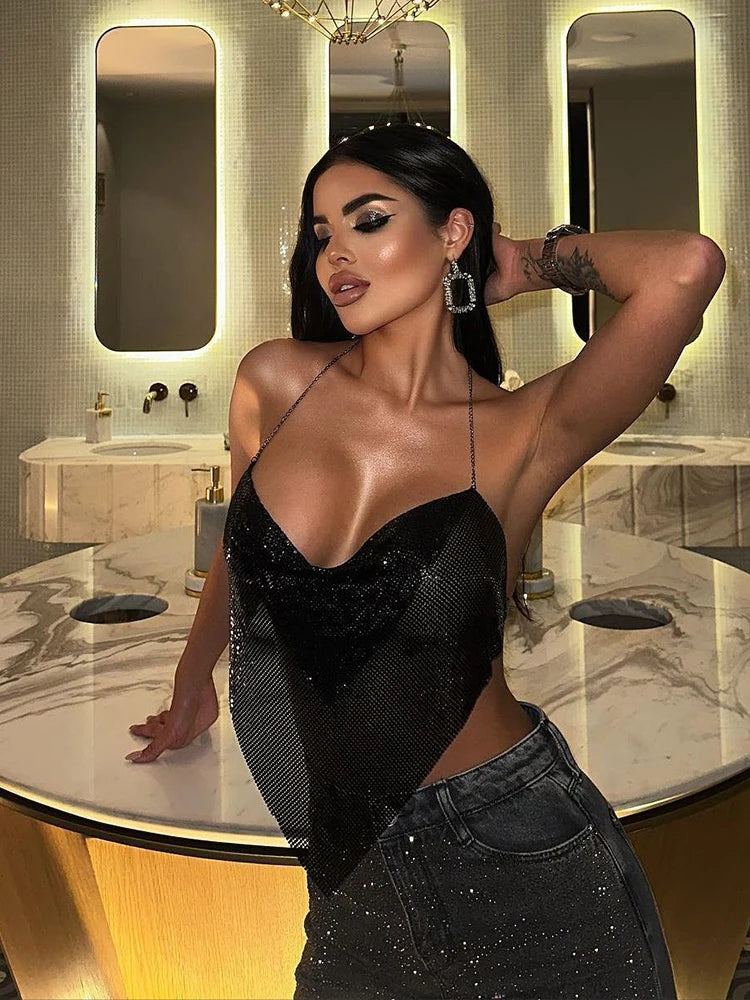 "Sexy Sequins" Crop Top