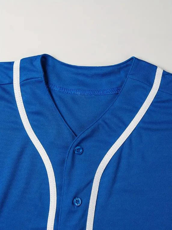 Men's Athletic Blank Baseball Jerseys