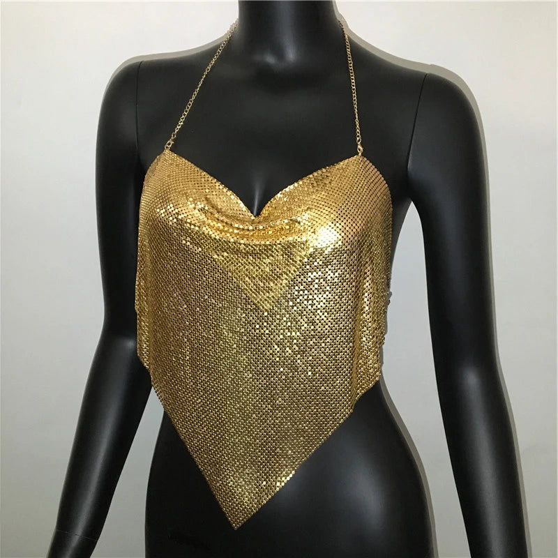 "Sexy Sequins" Crop Top