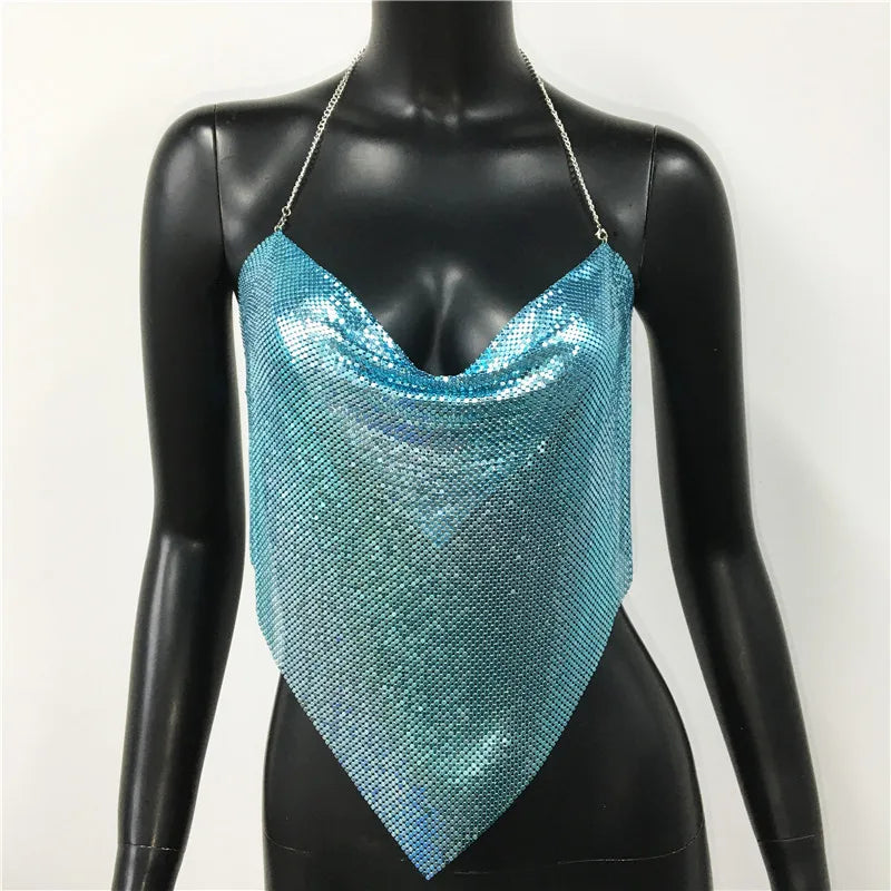 "Sexy Sequins" Crop Top