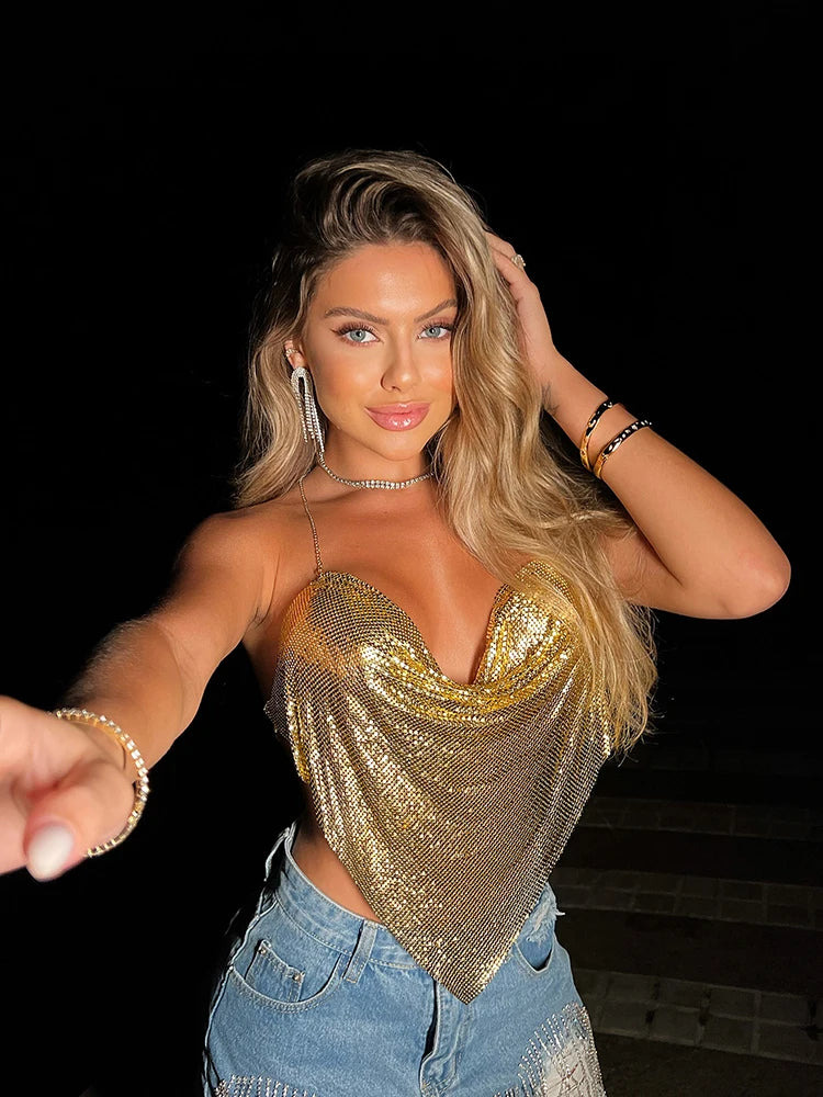 "Sexy Sequins" Crop Top