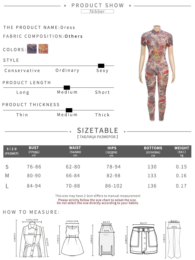 "Nibber See Through" Jumpsuit