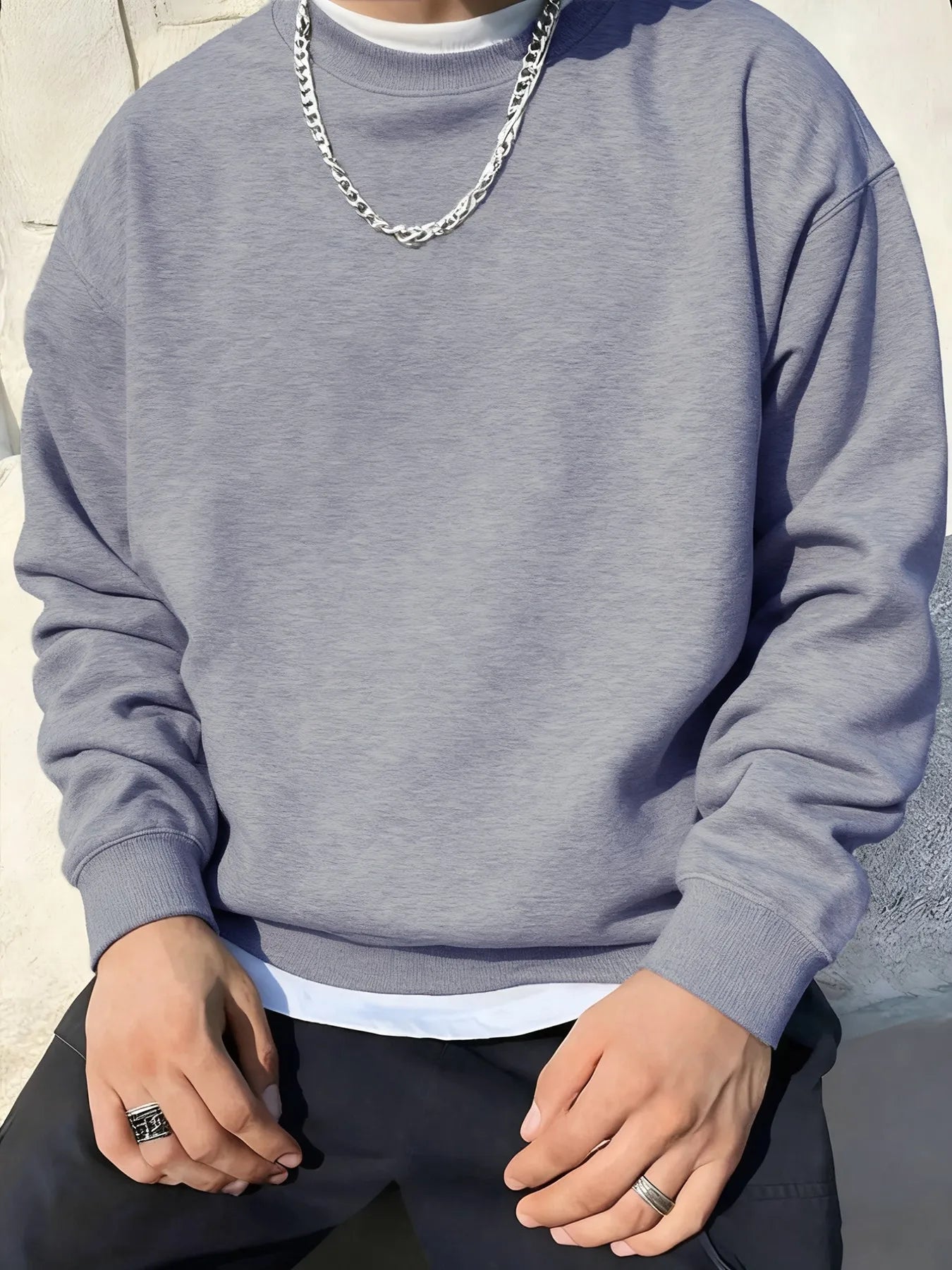 Basic Autumn Fleece Sweat