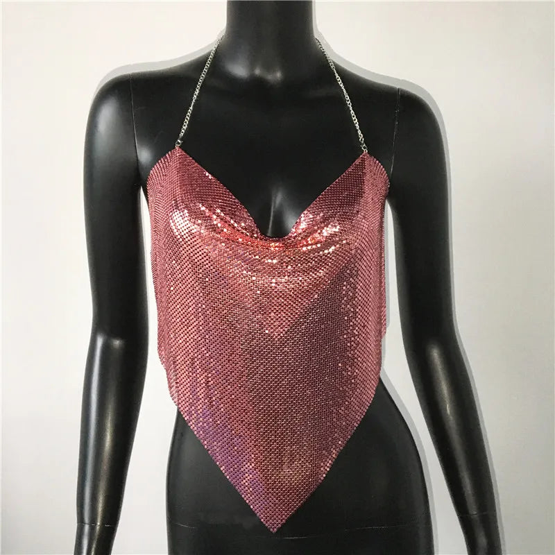 "Sexy Sequins" Crop Top