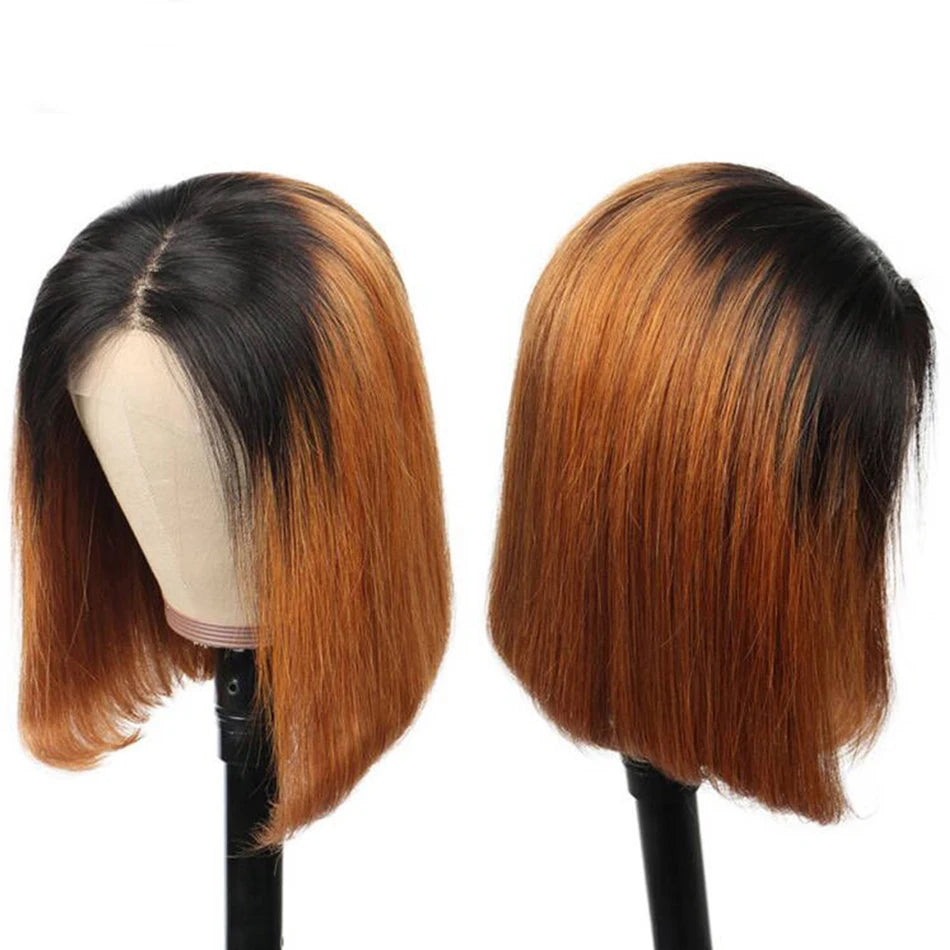 "Bob Wig" Human Hair Lace Front