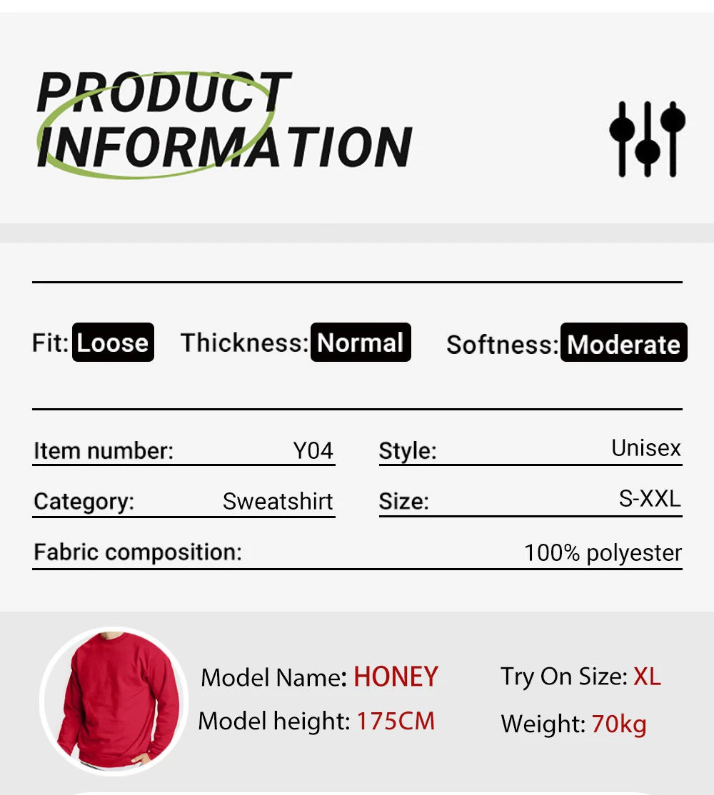 Basic Autumn Fleece Sweat