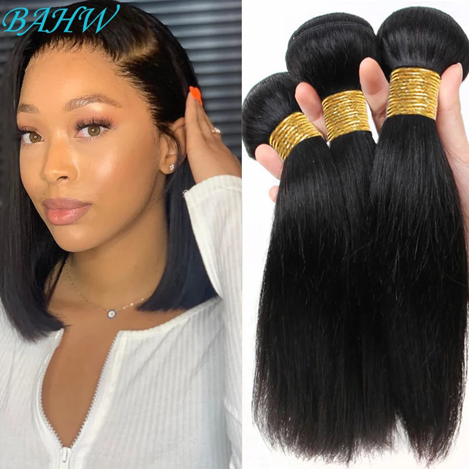 "Brazilian Bone Straight" Bundles