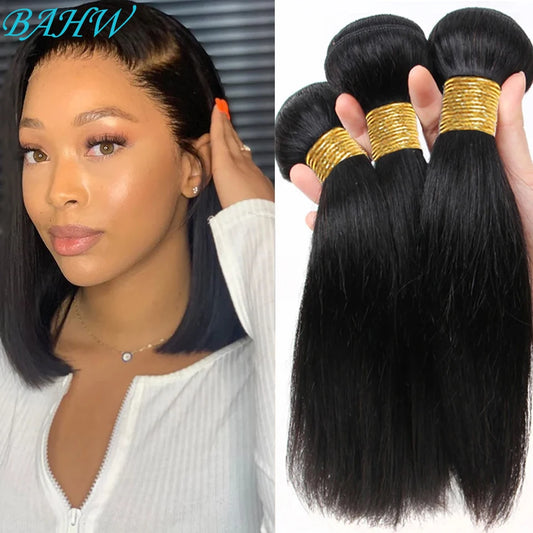 "Brazilian Bone Straight" Bundles
