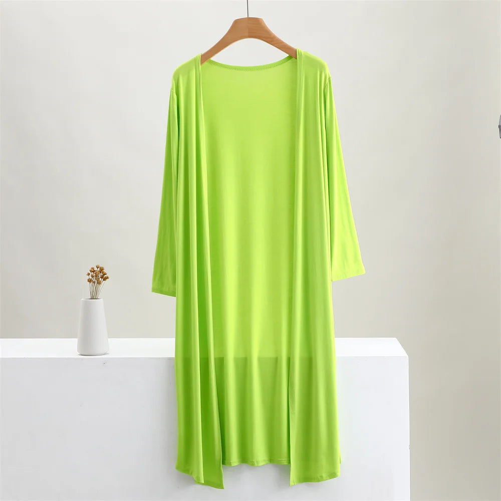 Margaret Modal Long Female Cardigan