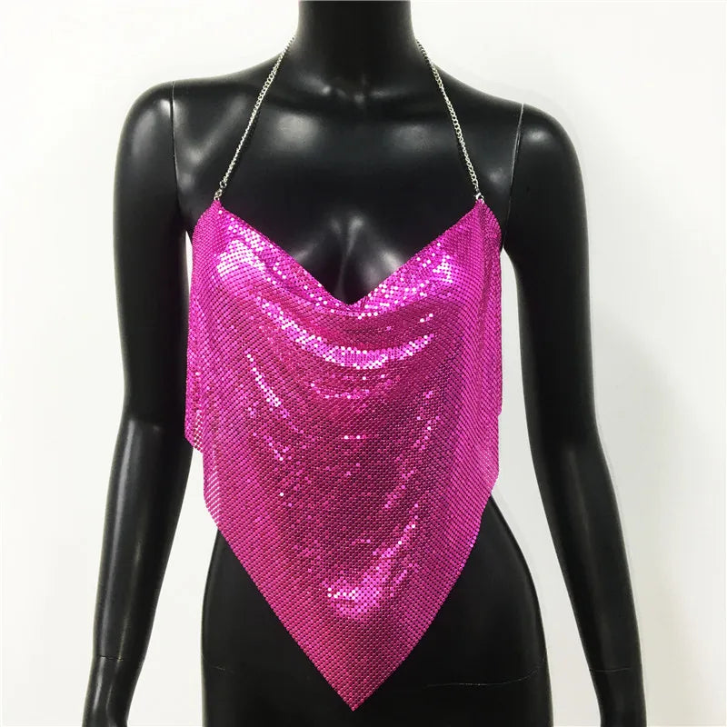 "Sexy Sequins" Crop Top