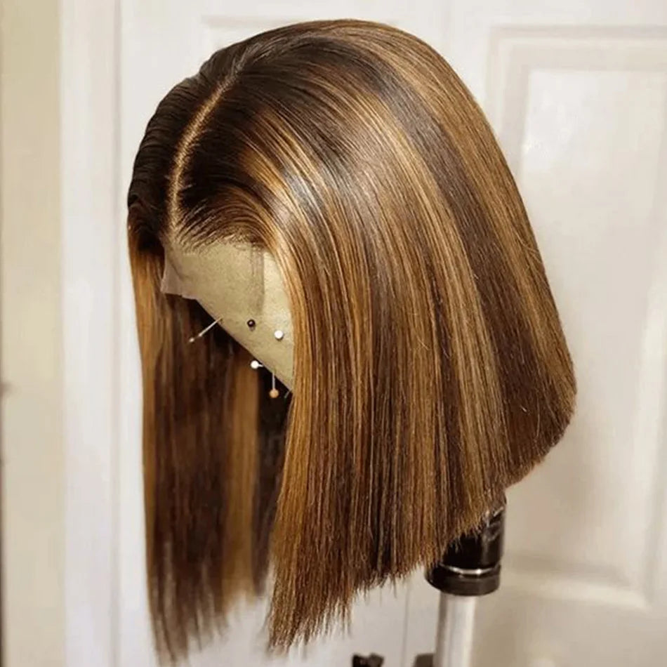 "Bob Wig" Human Hair Lace Front