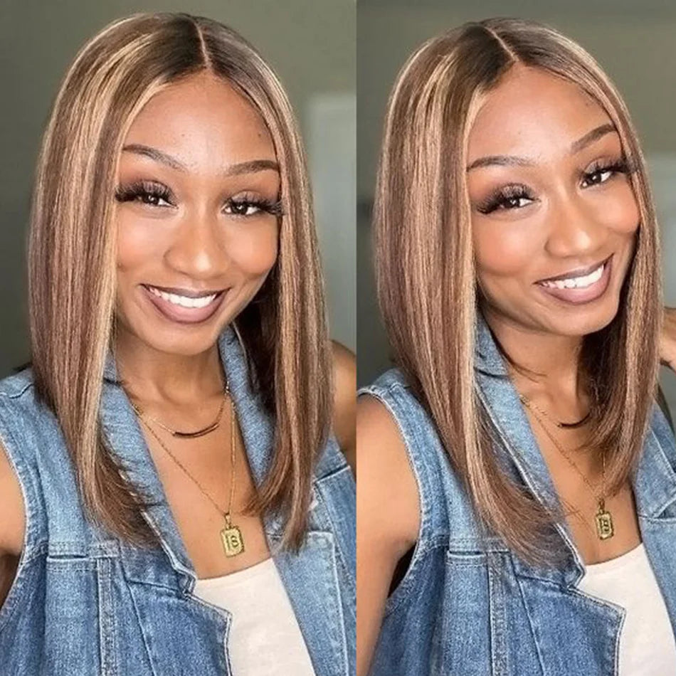 "Bob Wig" Human Hair Lace Front